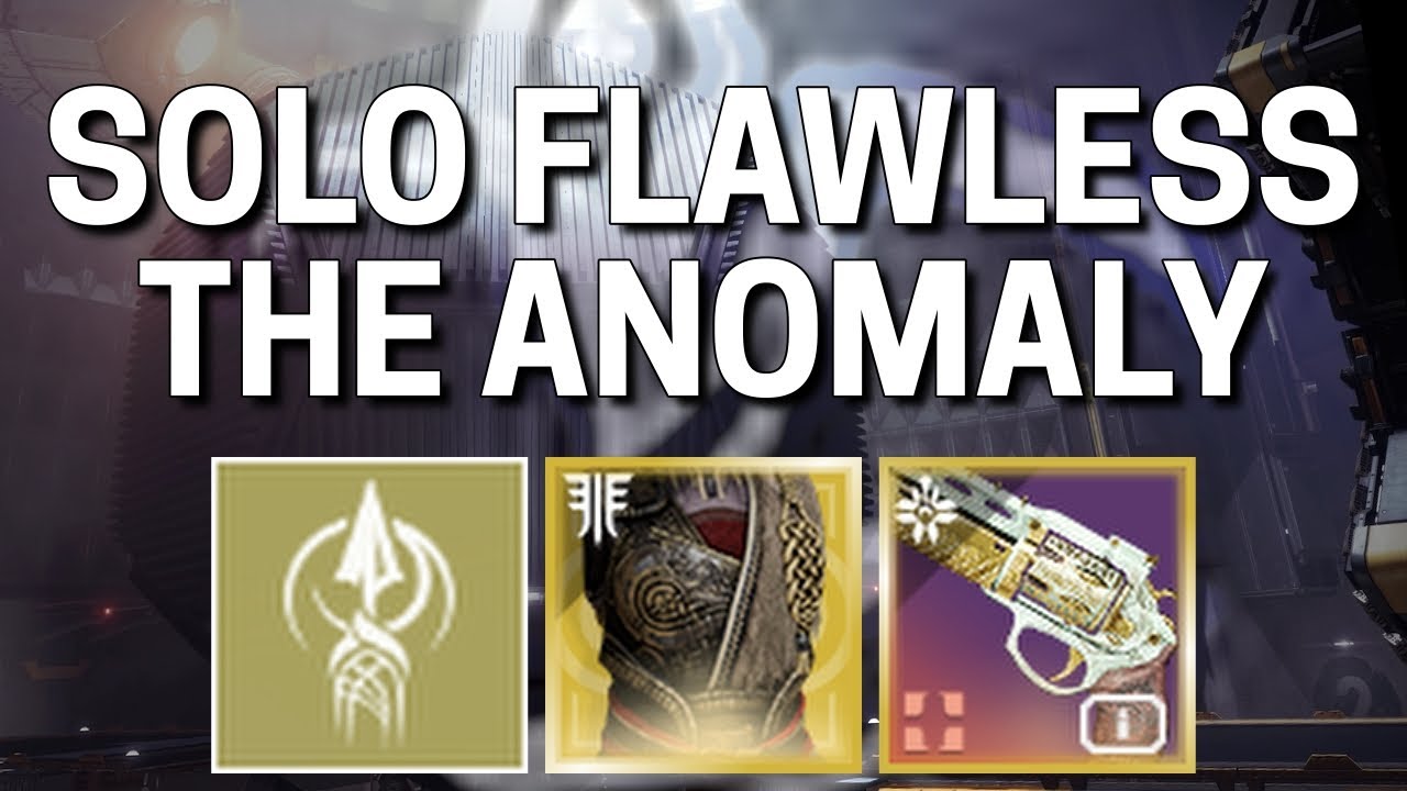 lonely threadlings in your area | Solo Flawless The Anomaly [Destiny 2]