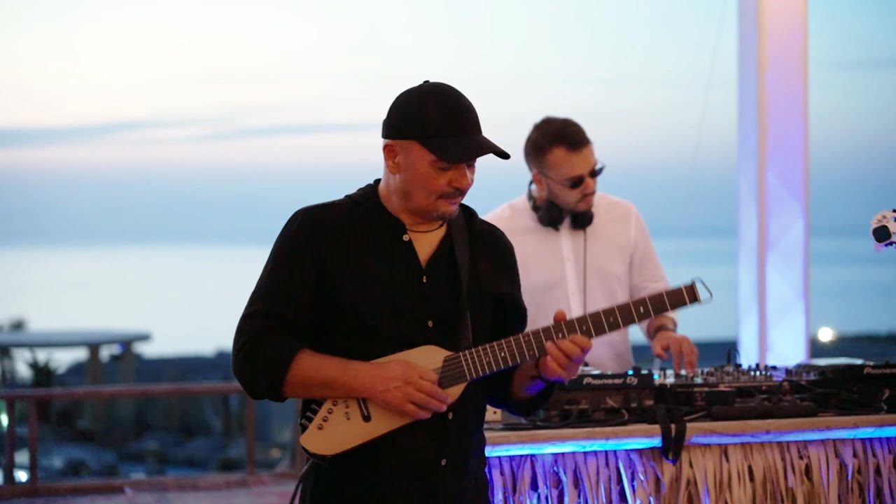 Cafe De Anatolia Band live Santorini - Greek Poem, Love,  Anatolian, Liakos