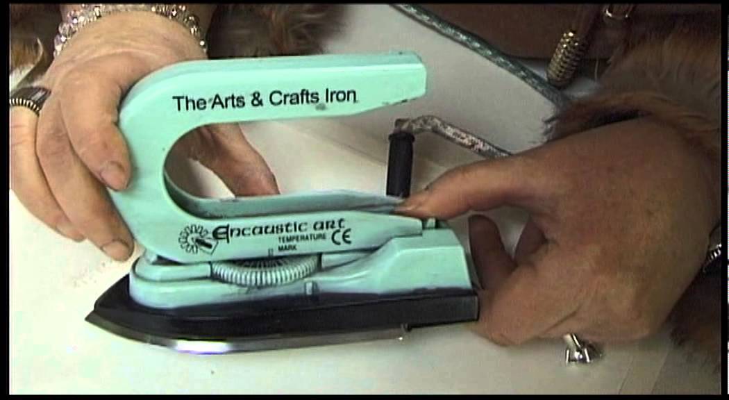 Das Encaustic Maleisen - Alles was Ihr wissen solltet/The Encaustic painting iron - How to use