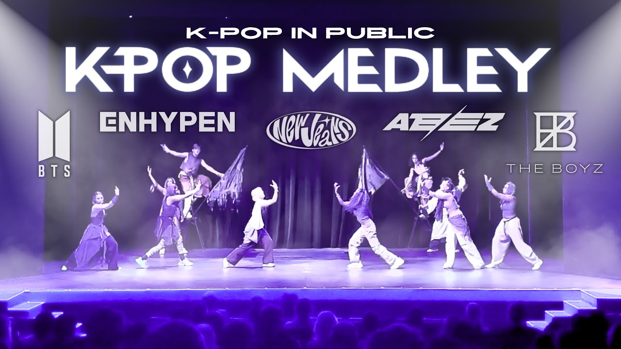 [K-POP IN PUBLIC] K-POP MEDLEY PERFORMANCE | ATEEZ / BTS / ENHYPEN / NEWJEANS / THEBOYZ | HALLYUA