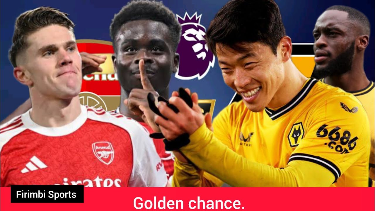 Arsenal holds a golden chance to go 7 points clear a head of Man City. Saka signs new contract.