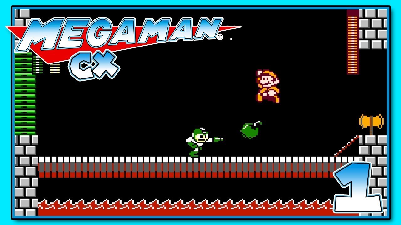 Mega Man vs. Mario?! | Mega Man CX | Rom Hack #1