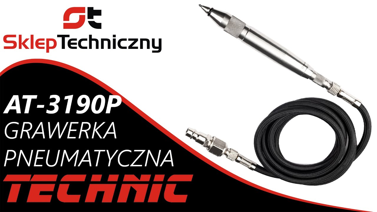 Grawerka pneumatyczna - Pi&oacute;ro grawerskie - Technic AT-3190P - Skleptechniczny.pl