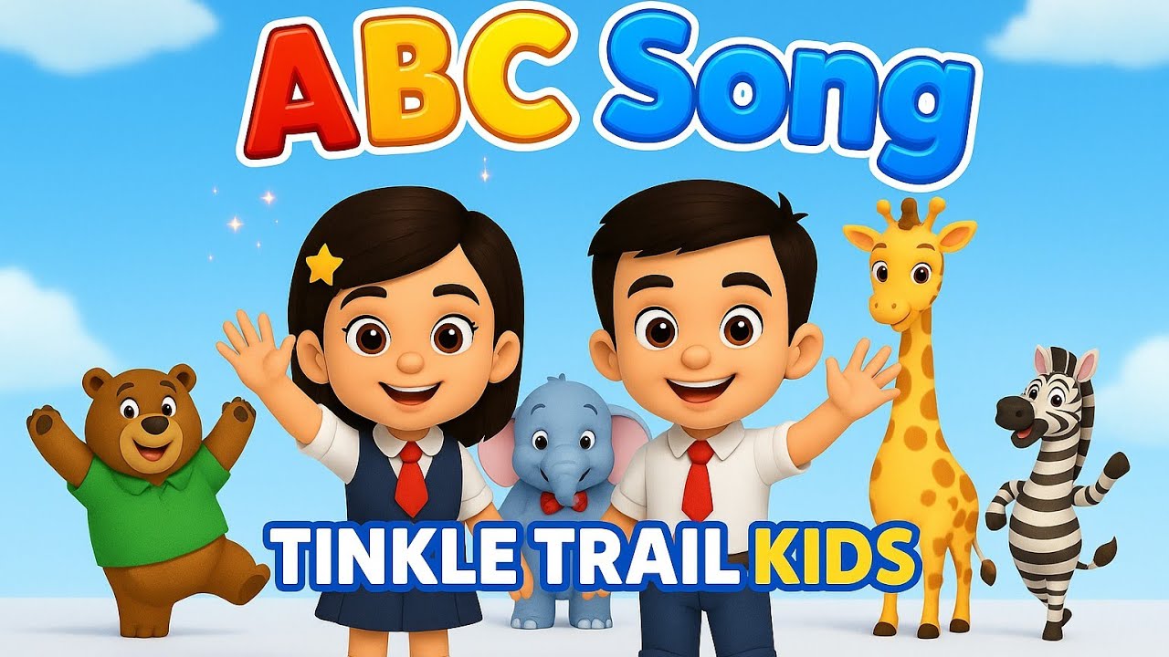 ABC Song | learn Alphabet song for kids | Nursery Rhymes A to Z | Trinkle Trail Kids