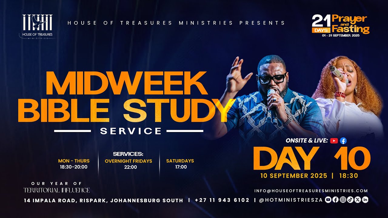 Midweek Bible Study Service || Apostle Felix Okoh - Travailing That Brings Destiny