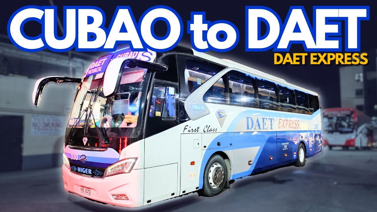 First Class bus ride from Cubao to Daet, Camarines Norte | Daet Express | Superlines