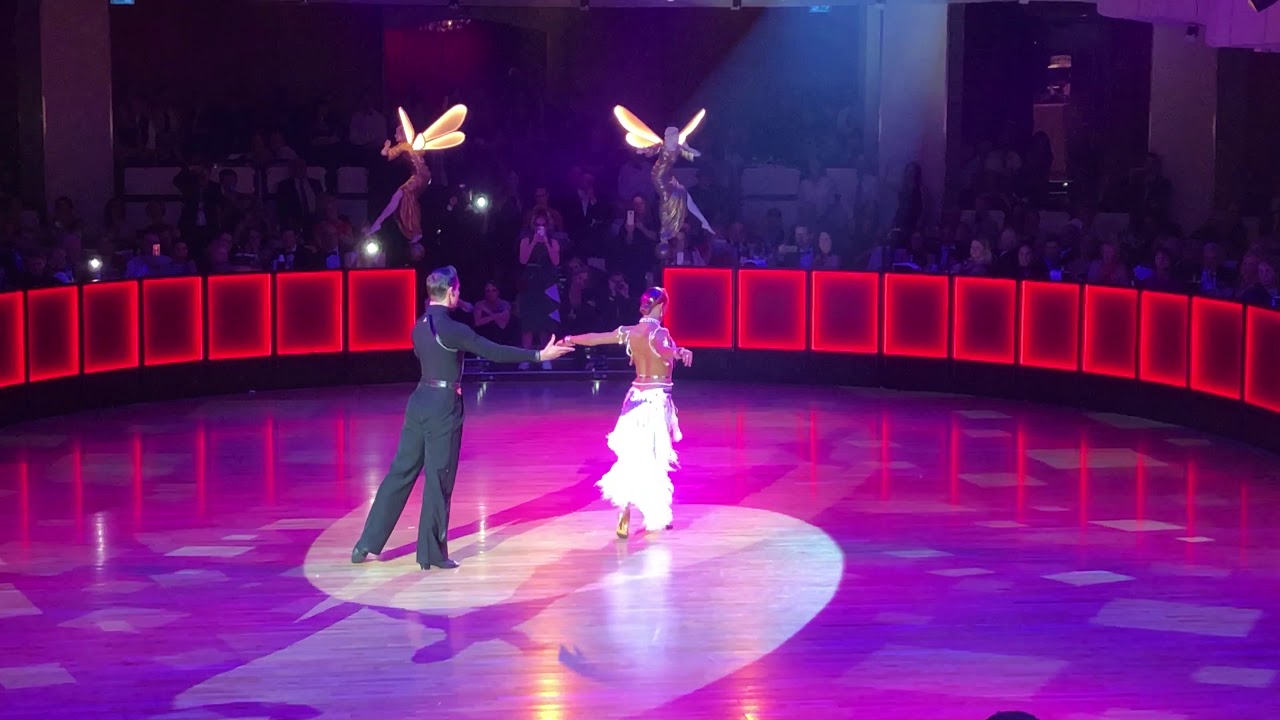 Marius Andrei Balan & Khrystyna Moshenska Rumba   Honor Dance   Ball der Nationen 2020