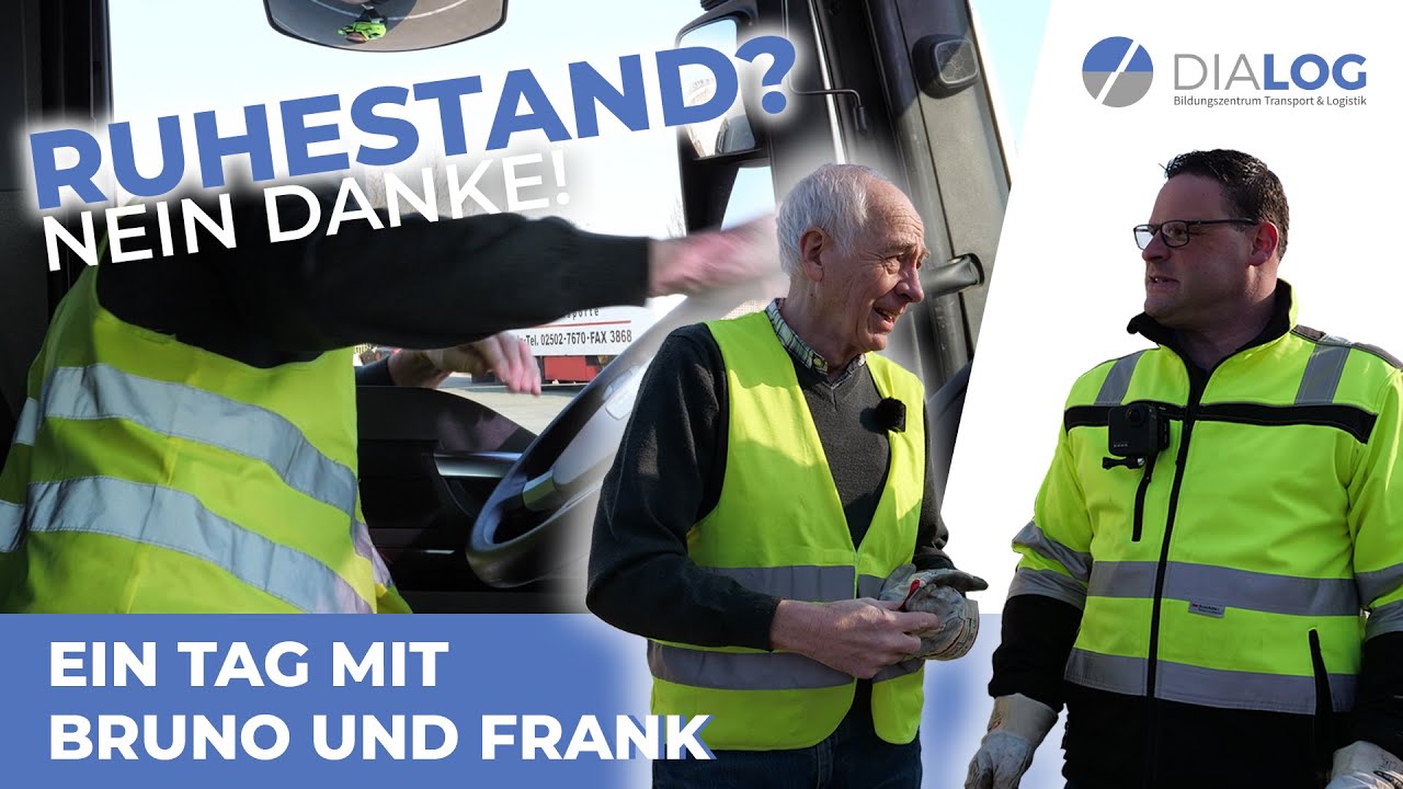 Ruhestand? Nein Danke! - Rentner Bruno will LKW fahren! | DIALOG BZ