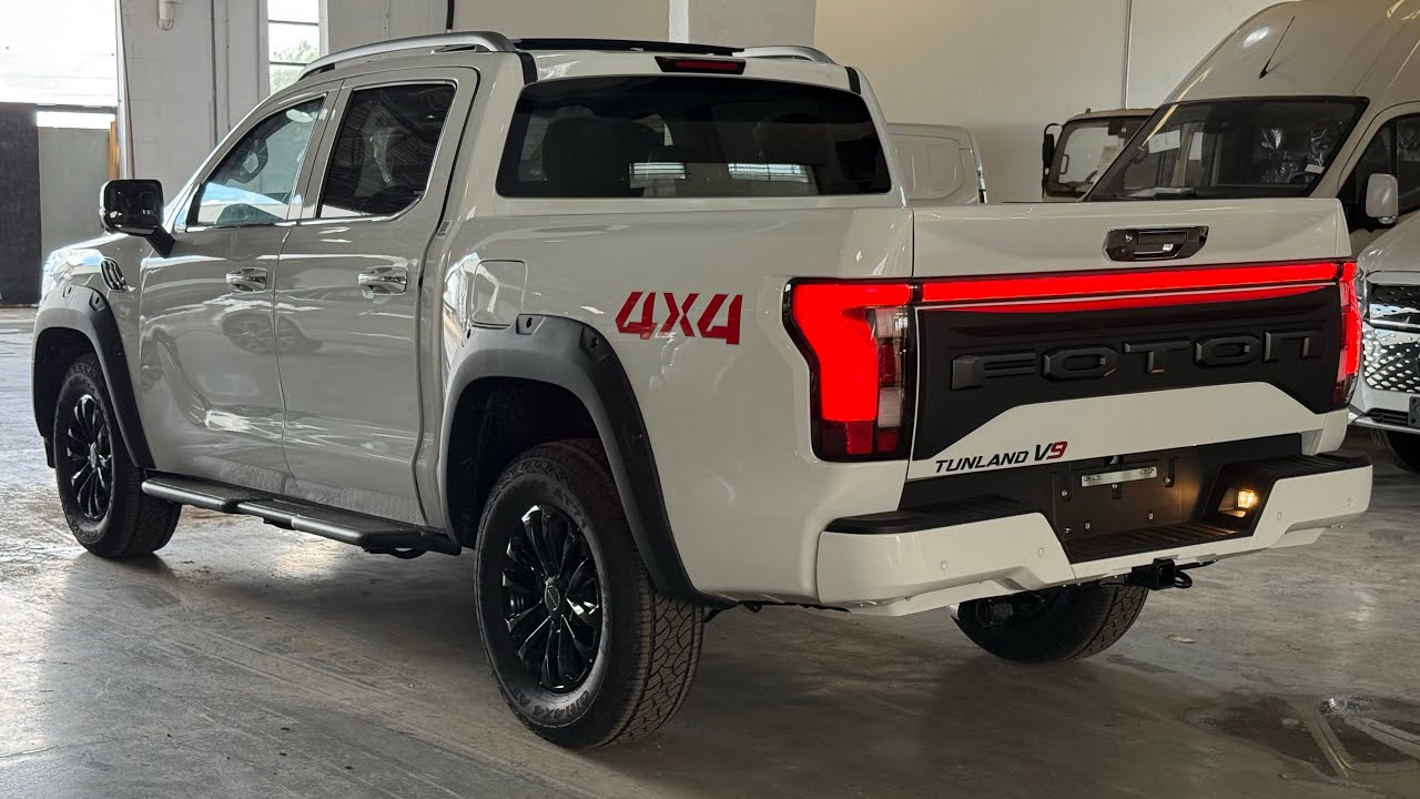 NOVA FOTON TUNLAND V9 2026 A CAMINHONETE 4X4 DE LUXO CHINESA MAIS BARATO QUE HILUX, S10, E TRITON