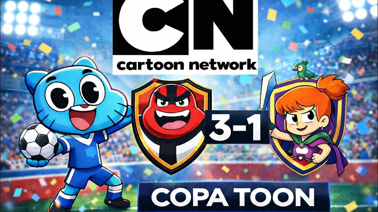 Copa toon Hatck-tris increíble de gumball 