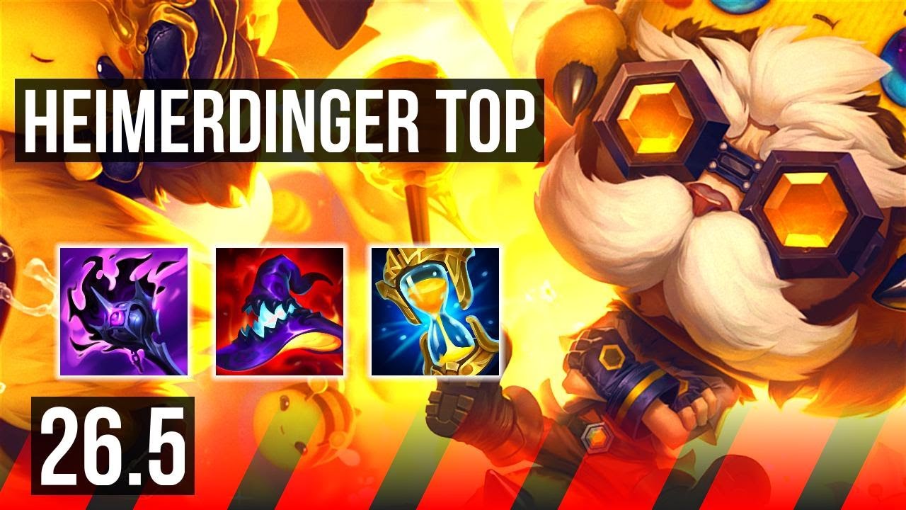 HEIMERDINGER vs MORDEKAISER (TOP) | EUW Diamond | 26.5