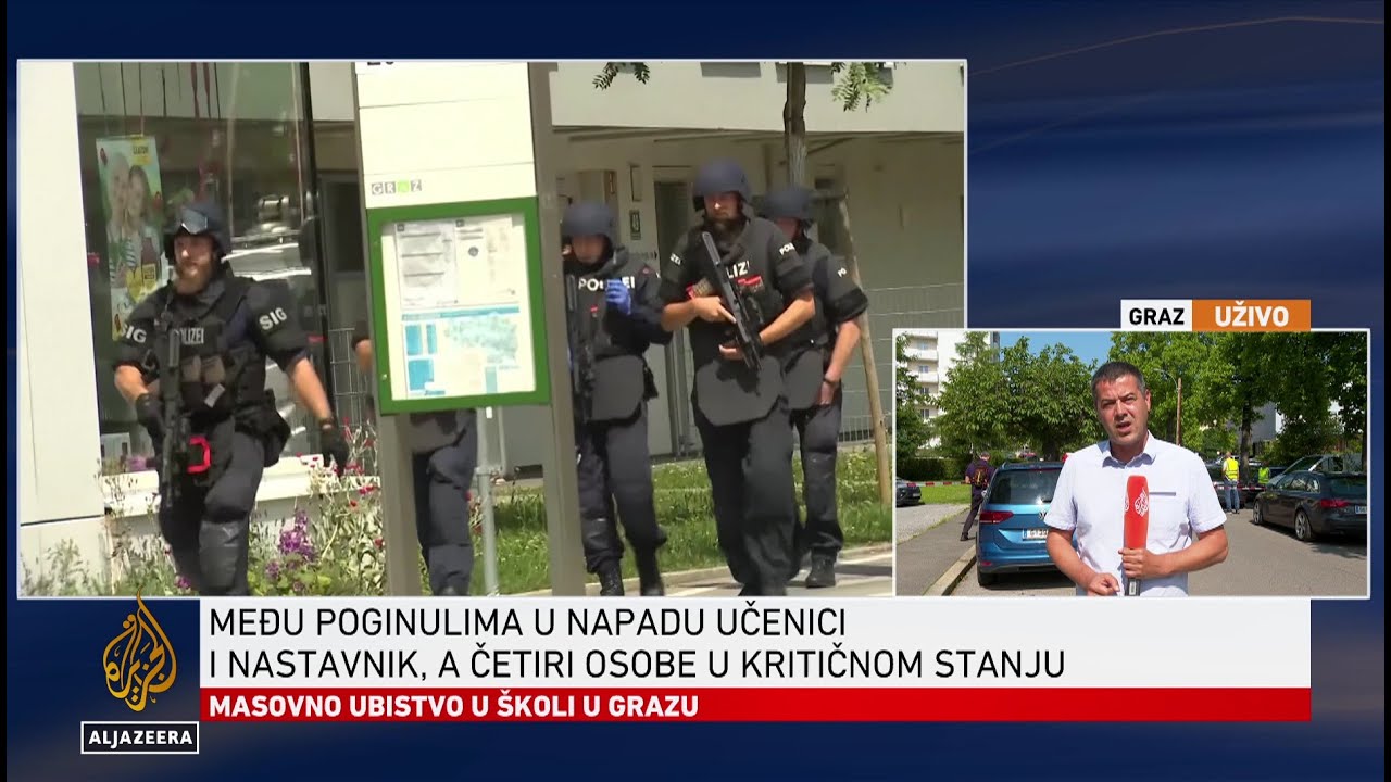 Napadač legalno posjedovao oružje korišteno u napadu u školi u Grazu