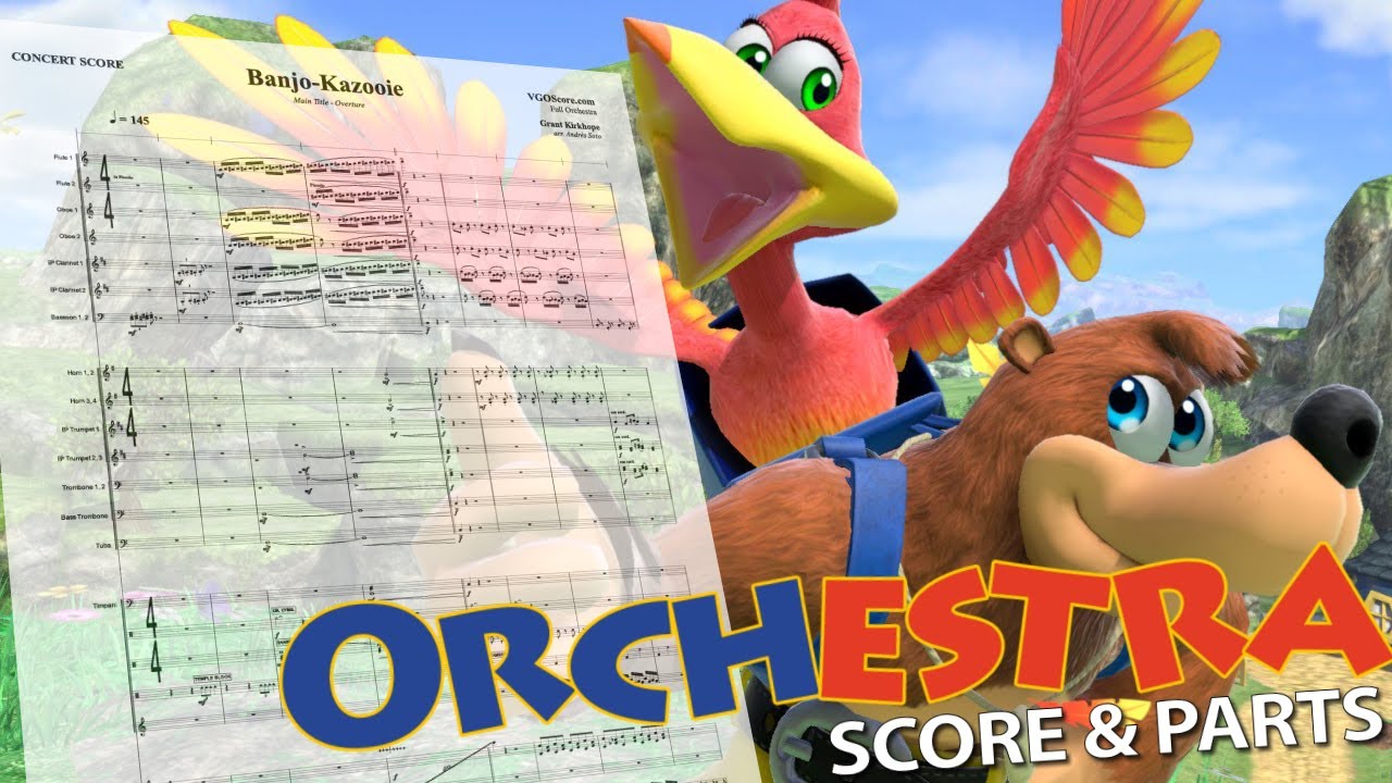 Banjo-Kazooie: Main Title - Overture | Orchestral Cover