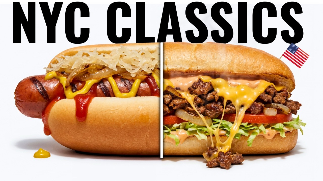 Every Iconic NYC Street Food Explained...