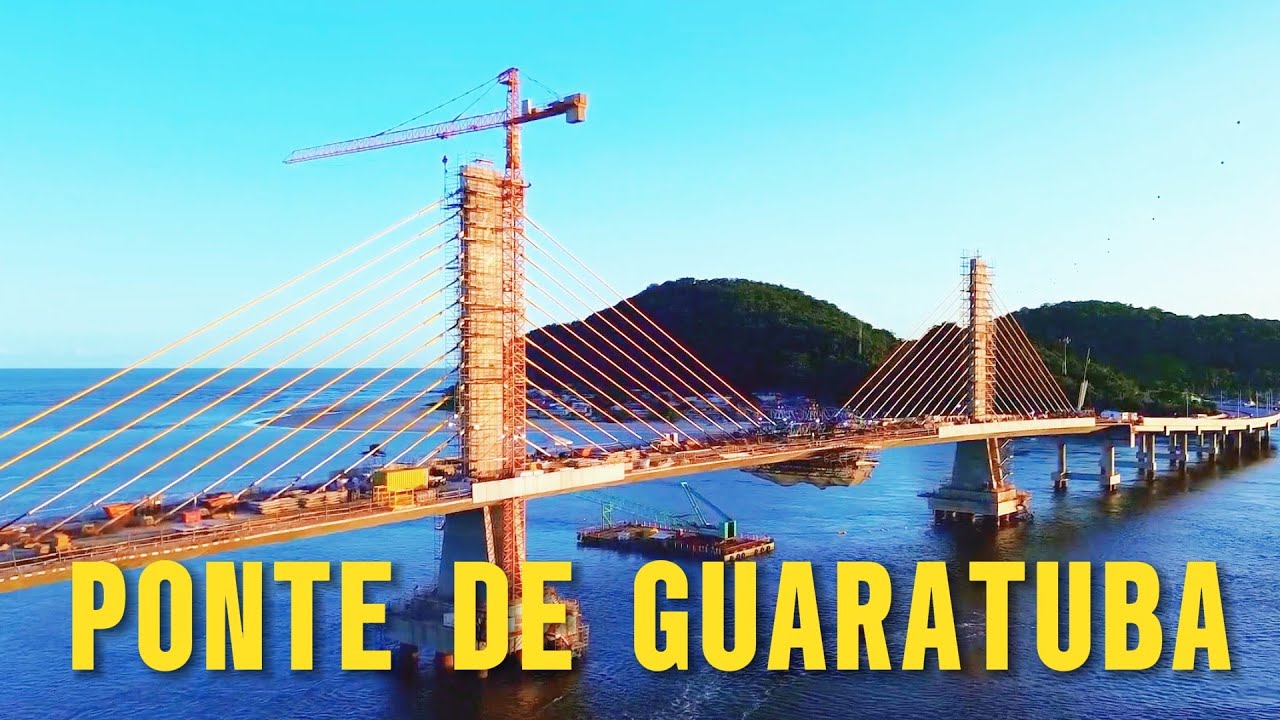 Novas atualizações da ponte de Guaratuba 