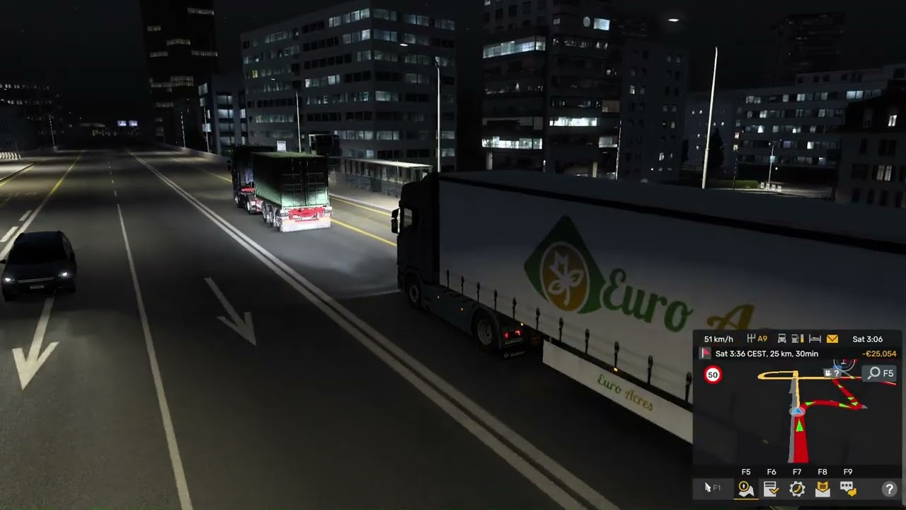 Euro Truck Simulator 2 | Realistic Night Driving Experience 2025😍#ets2 #ets2gameplay