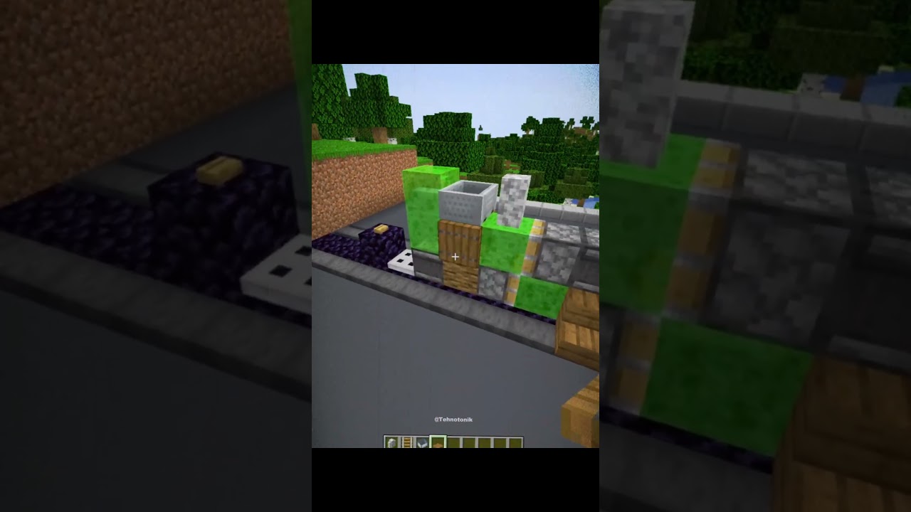 Новый рабочий поезд в Minecraft