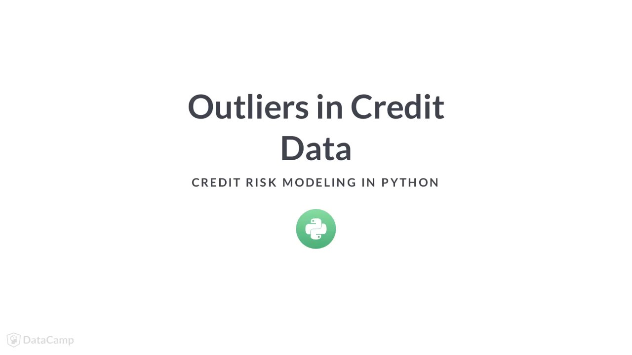 Python Tutorial : Outliers in Credit Data