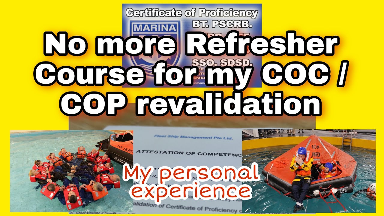 COC COP revalidation experience #Attestation of Competency #No more Refresher course #Tagalog #ETO