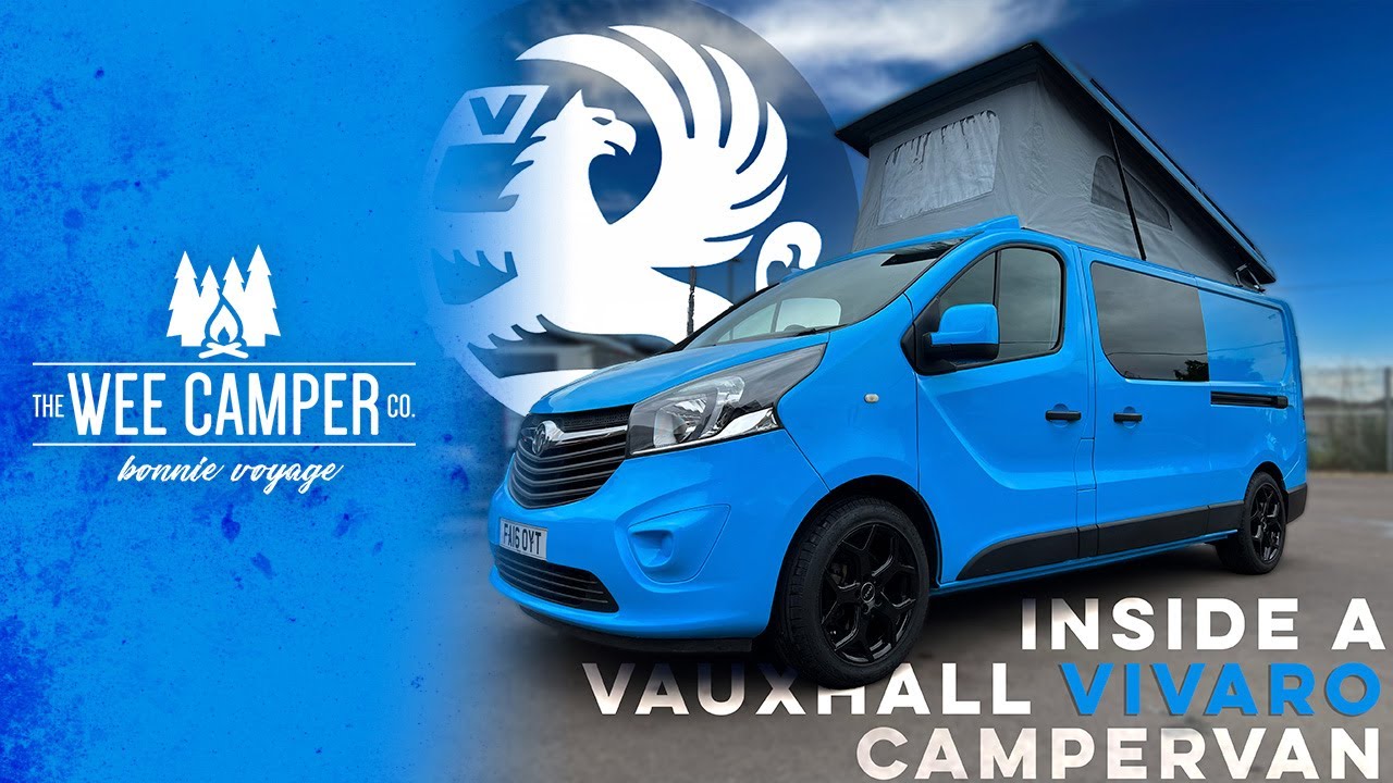 INSIDE a Vauxhall Vivaro Campervan built by The Wee Camper Co.