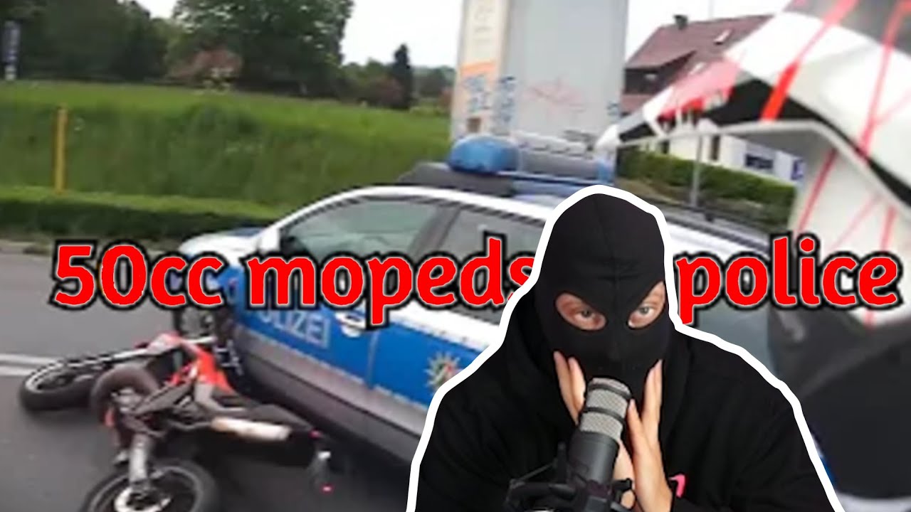 50CC MOPED FLIEHT vor der POLIZEI | Kuhlewu reagiert