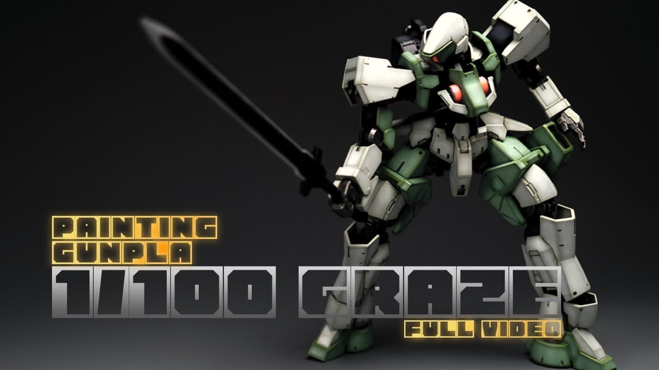 PAINTING GUNPLA : IRON BLOODED ORPHANS_GRAZE