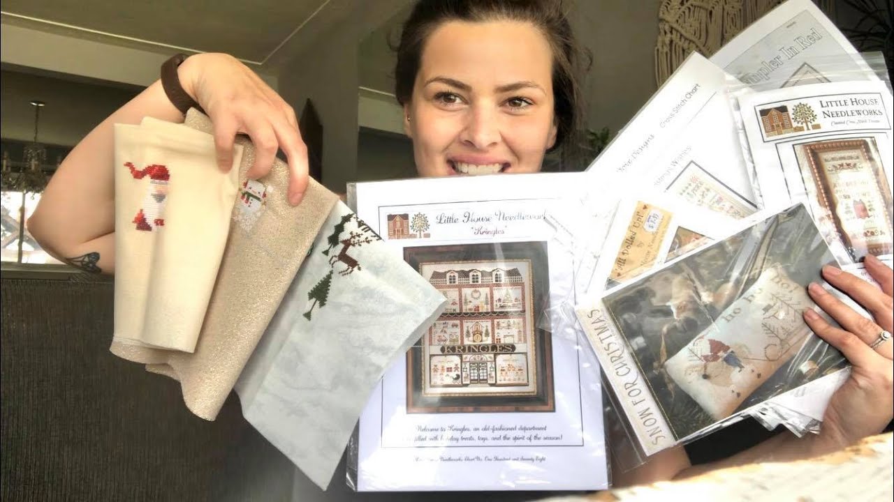 FlossTube 30 - JOLLY JULY NEW STARTS, STITCH SHOP CHAT AND TIPS, WIPS, HAUL, STITCHUATION NORMAL