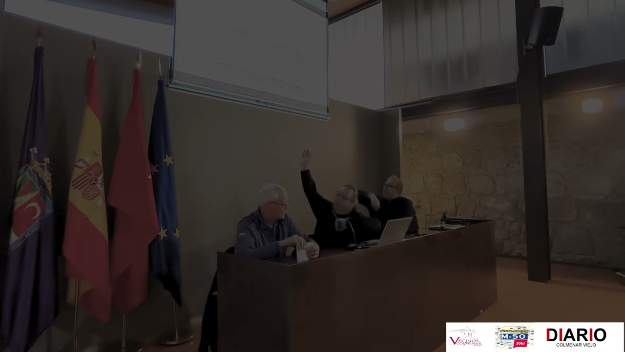 La M-607 y su tercer carril: charla informativa celebrada en Colmenar Viejo