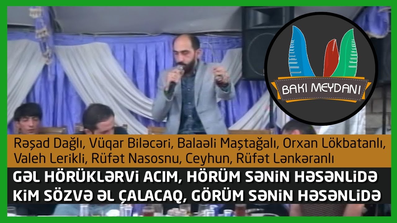 Gəl hörüklərvi acım hörüm sənin Həsənlidə - Masallı toyu / 2018