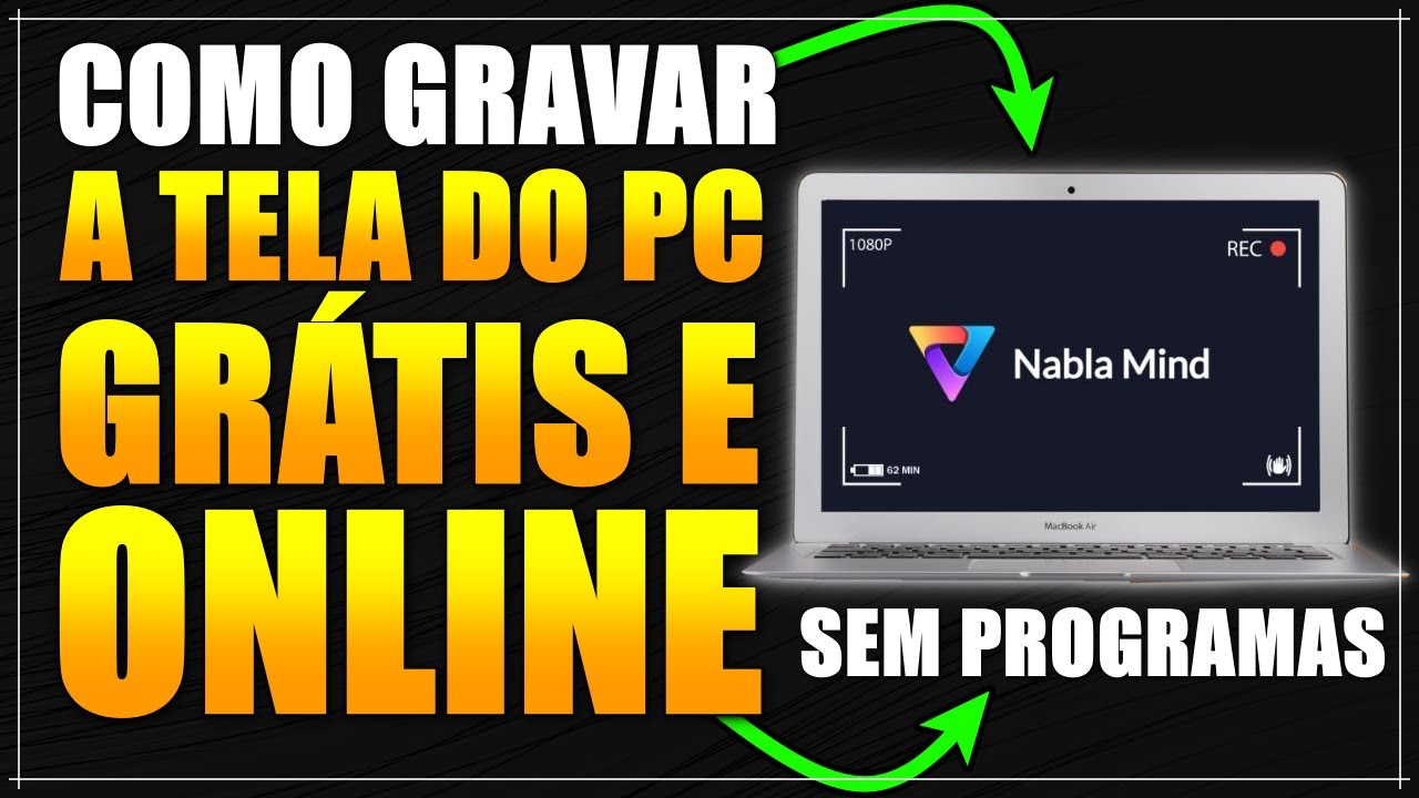 Como Gravar Tela do PC Grátis sem Marca d'água e Online - SurFlex Free Online Screen Recorder