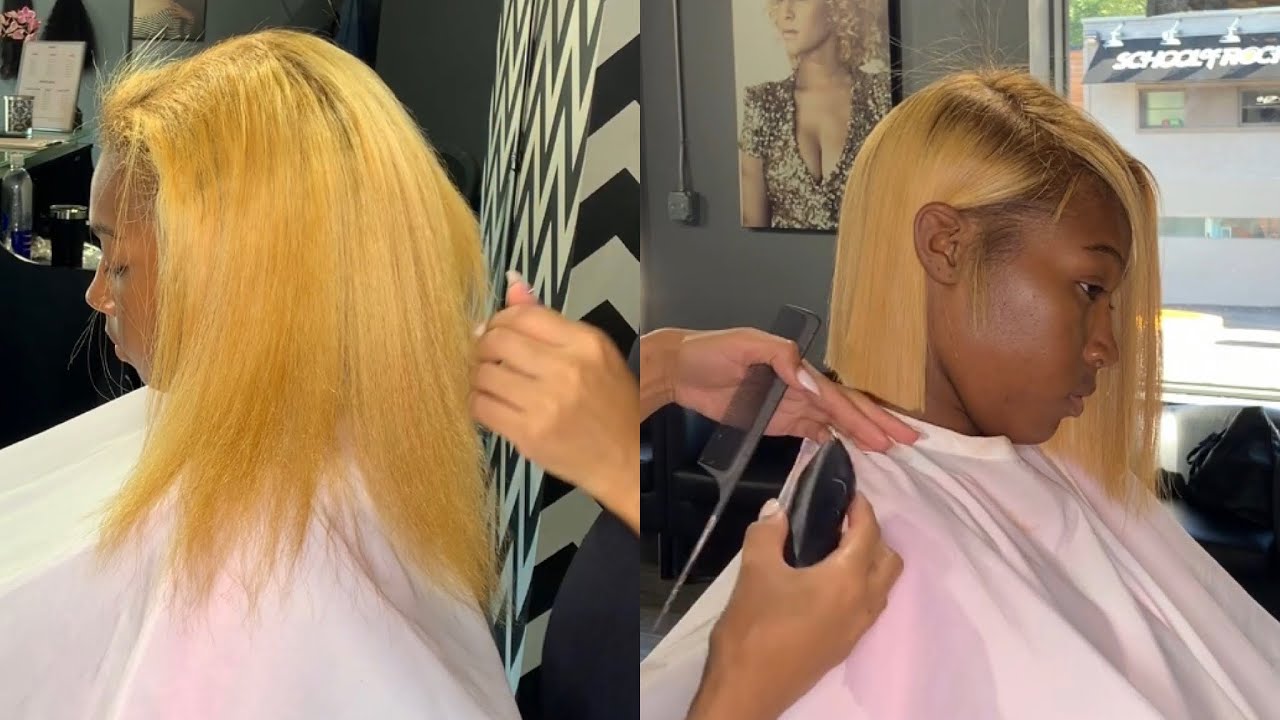 Lets cut!!!! Bob cut