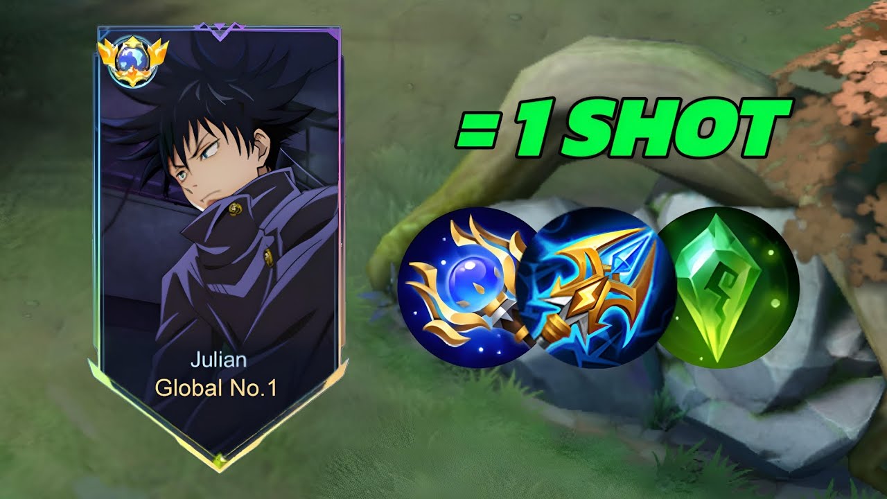 THANK YOU MOONTON FOR THIS JULIAN ONE SHOT BUILD 2024 (You must try!) - MLBB