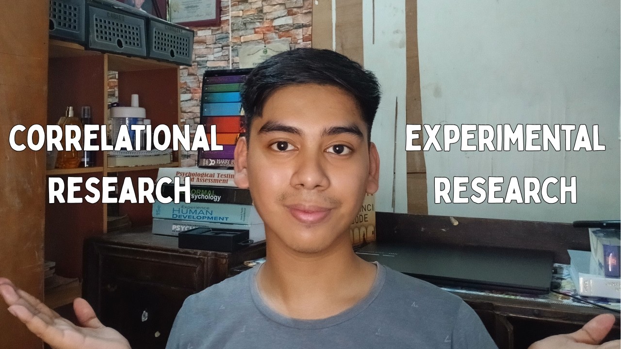 Correlational Research vs. Experimental Research (Filipino)