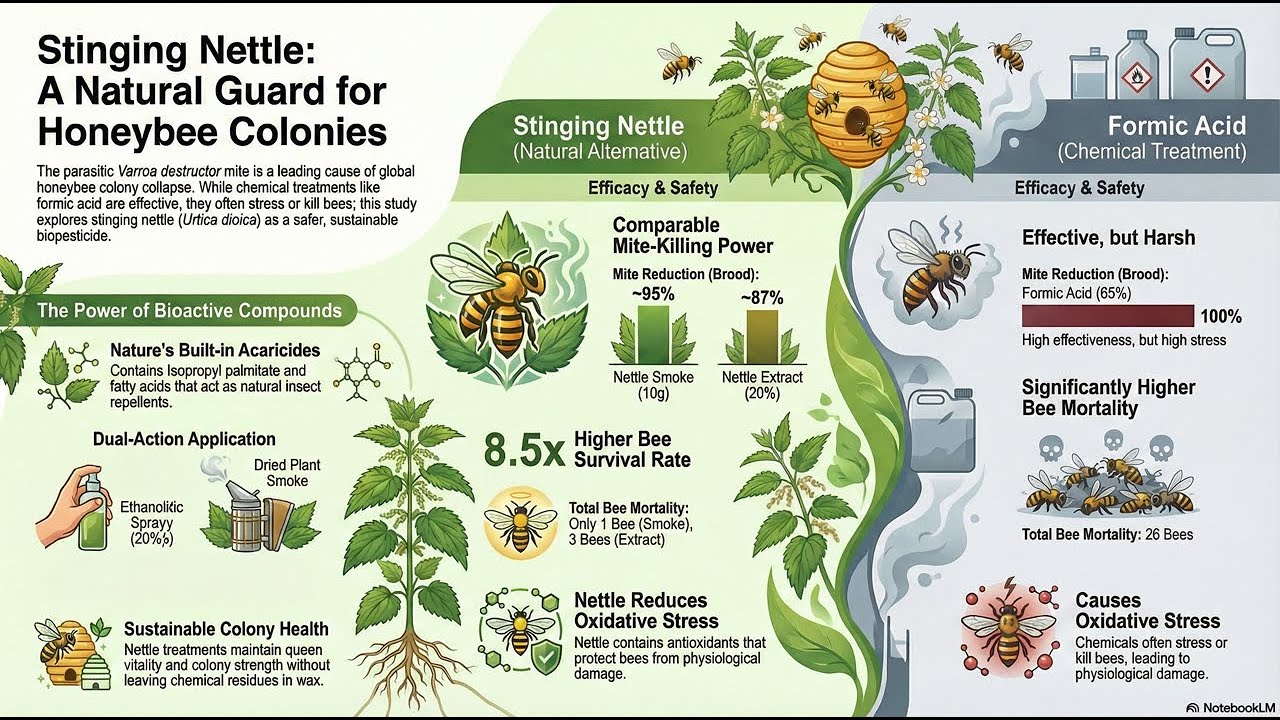 Stinging Nettle for Honeybee Health