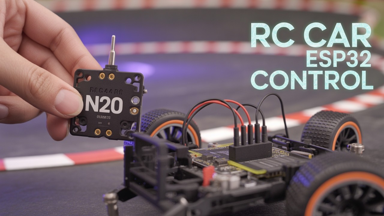 Weekend Build! ESP32 DIY RC Rock Crawler N20 Motor