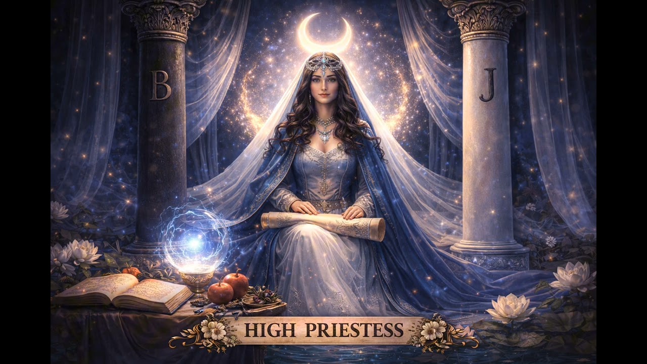 The High Priestess- Feminine Goddess