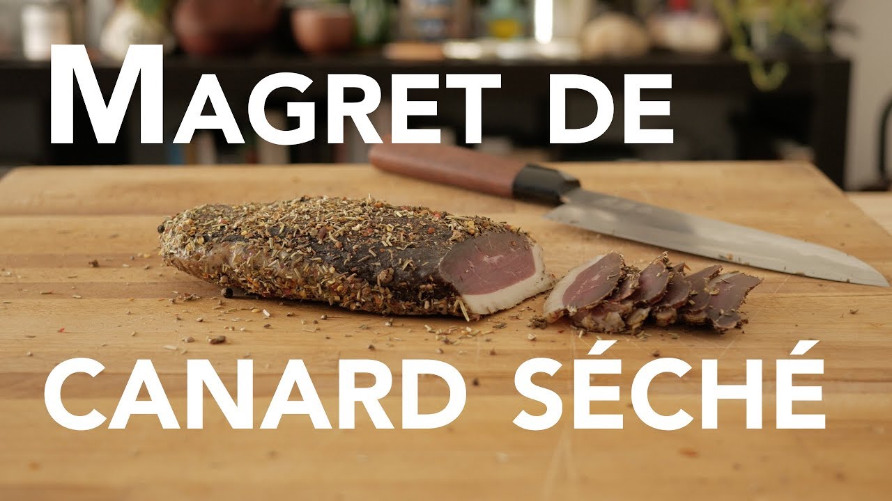 How to make dried duck breast — Comment faire un magret de canard séché