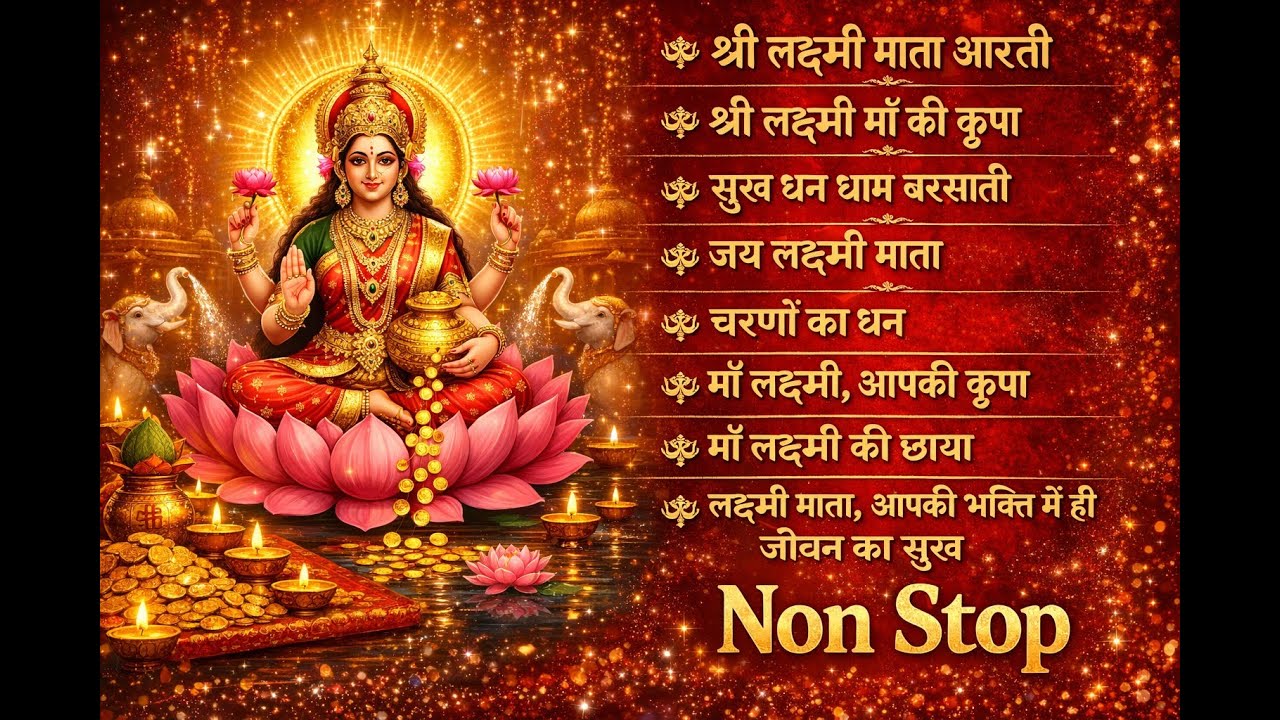 🪔 Mata Lakshmi Ji Aarti | Listen & Invite Money, Peace and Happiness|  Friday Special