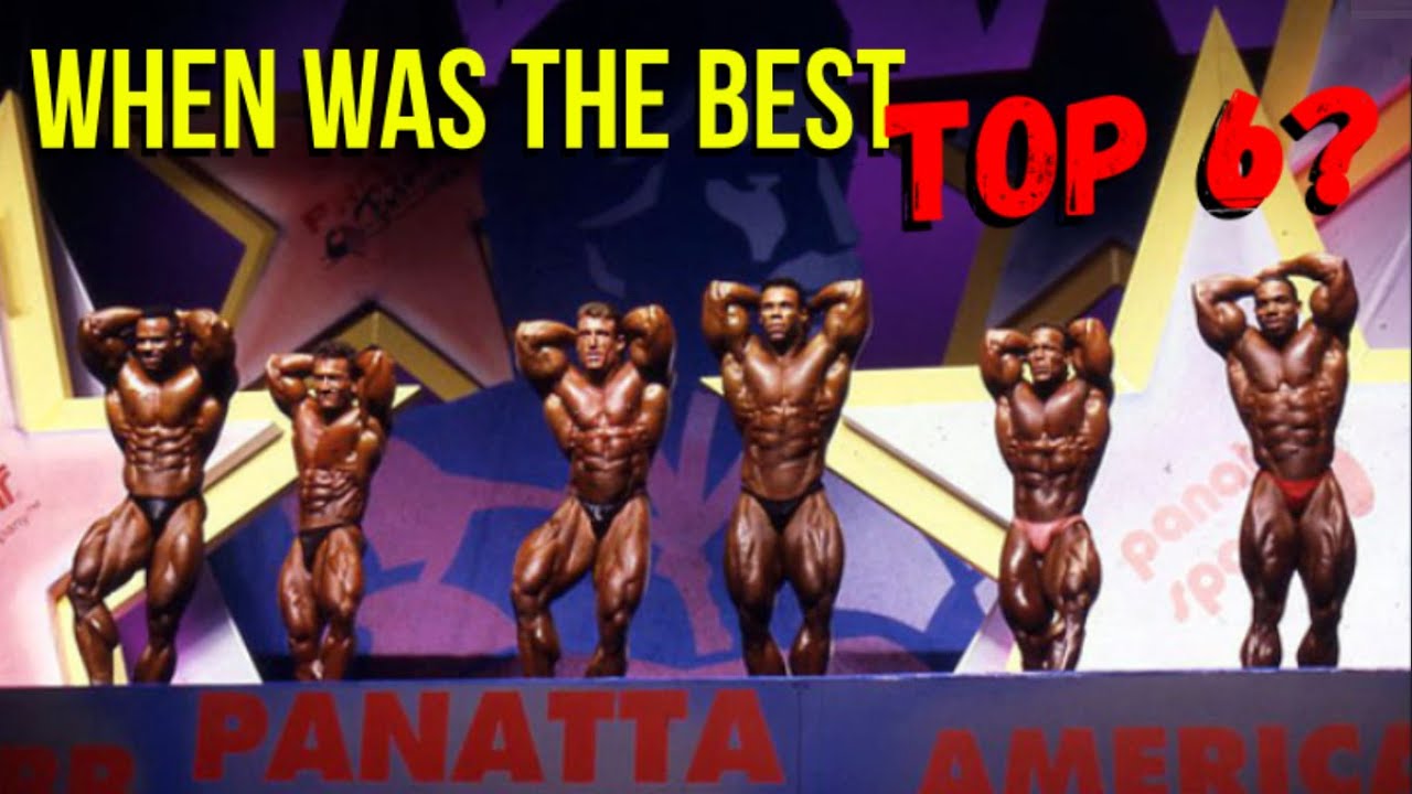 The Best/Greatest Top 6 Lineup in Olympia History *1993 to 2022*