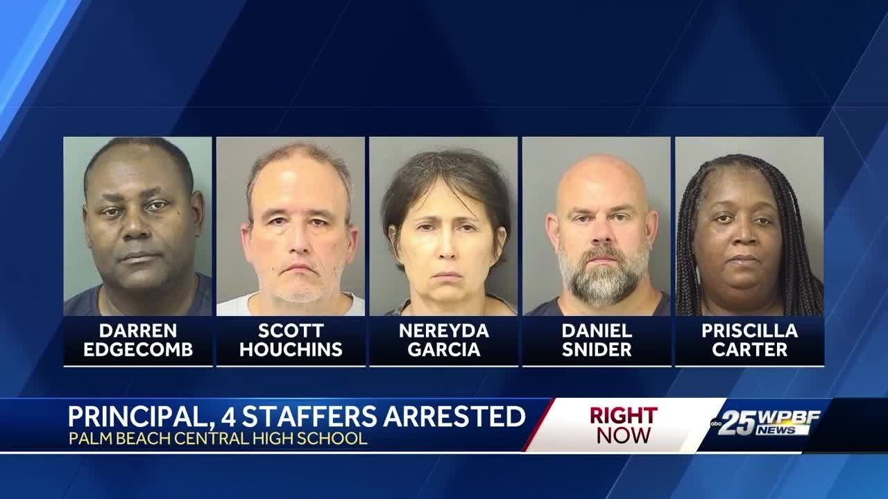 Principal and four staffers arrested for failure to report child abuse