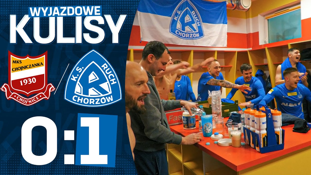WYJAZDOWE KULISY: Chojniczanka Chojnice 0-1 Ruch Chorzów (10.03.2023)