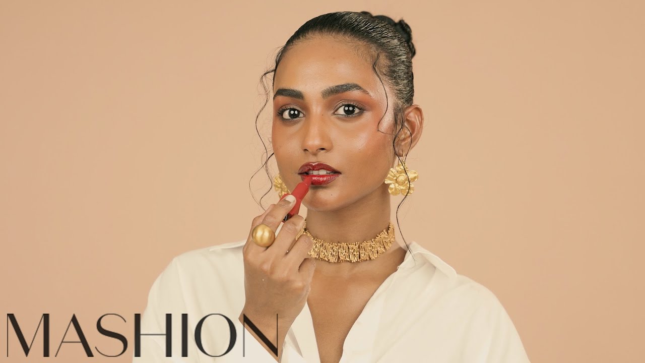 Supermodel Trinette Lucas’ Guide To Flawless Foundation And Red Lips | Makeup Tutorial | Mashion