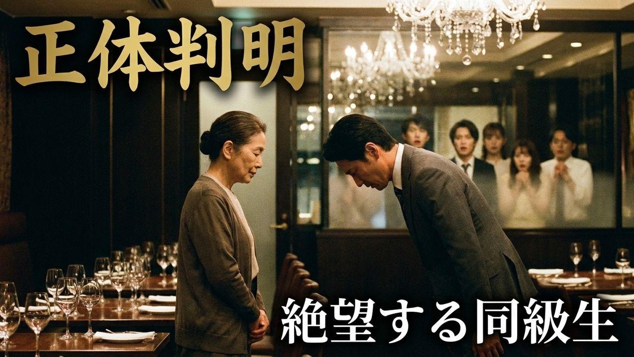 「まだバイト？」と嘲笑う同級生。数時間後、彼女の“正体”を知り全員が絶句