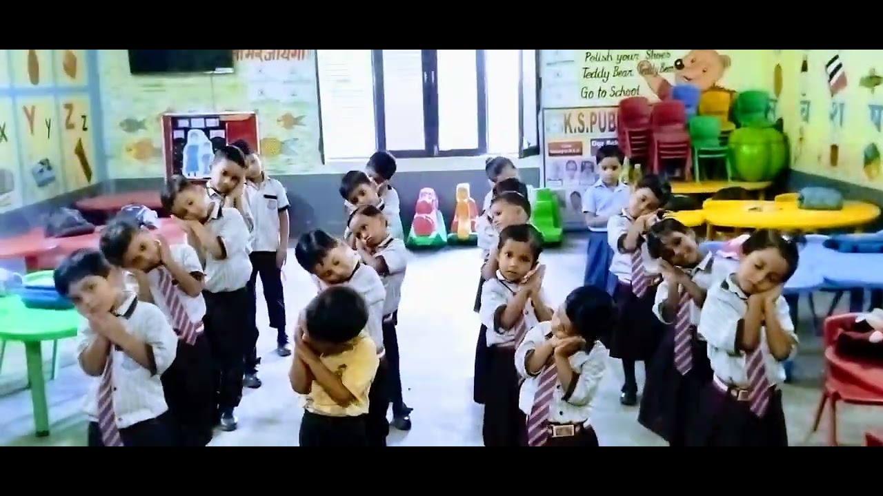 Morning action words activity 🤟 by little champ 🏆