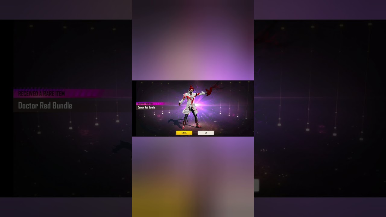 ooooh i got Doctor Red Bundle in 3 spine #freefire #Doctorredbundle #shorts