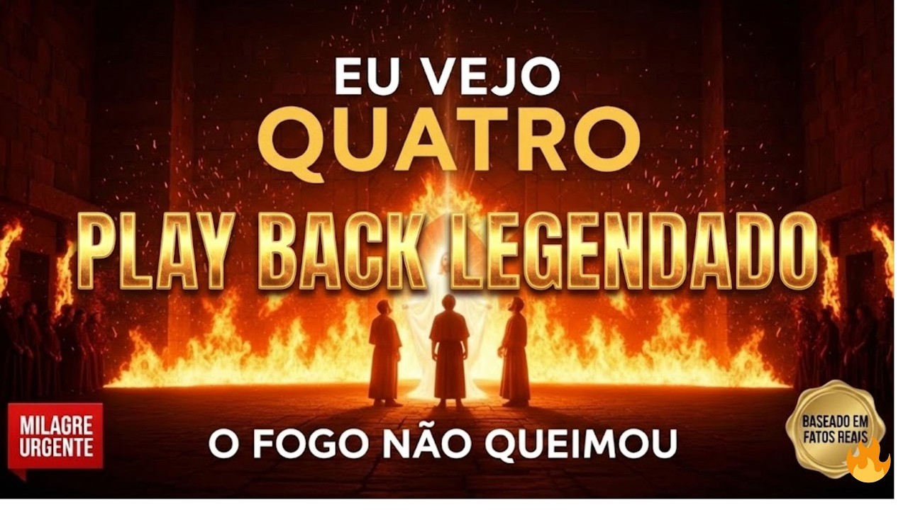 PLAY BACK - LEGENDADO I NÃO SE CURVE! I A Fornalha Aqueceu, Mas Deus Entrou