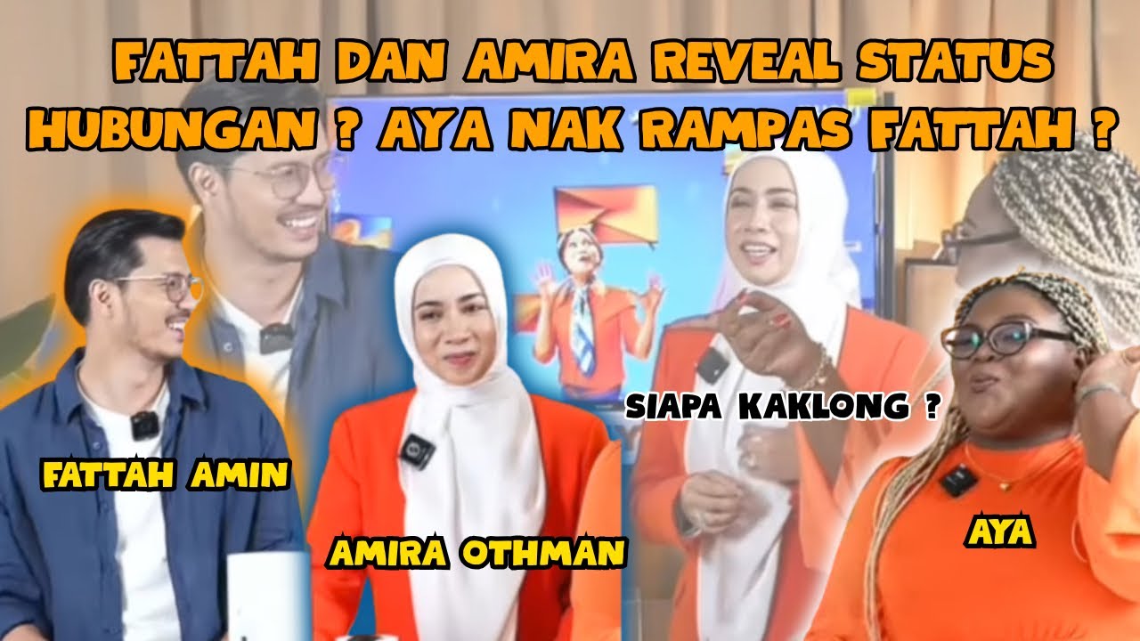 LIVE UNIFI FATTAH AMIN & AMIRA OTHMAN - AMIRA KALAU STRESS TENGOK FATTAH AMIN BERLAKON ?