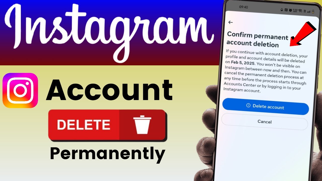 How to Delete Instagram Account Permanently (Step-by-Step Guide 2026)