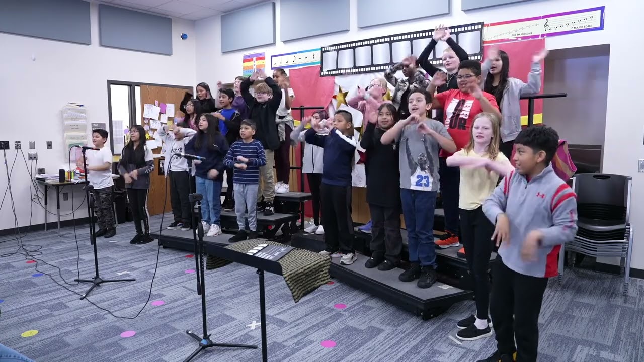 Mrs. Dahlquist's 5th Grade Music Class Performing 