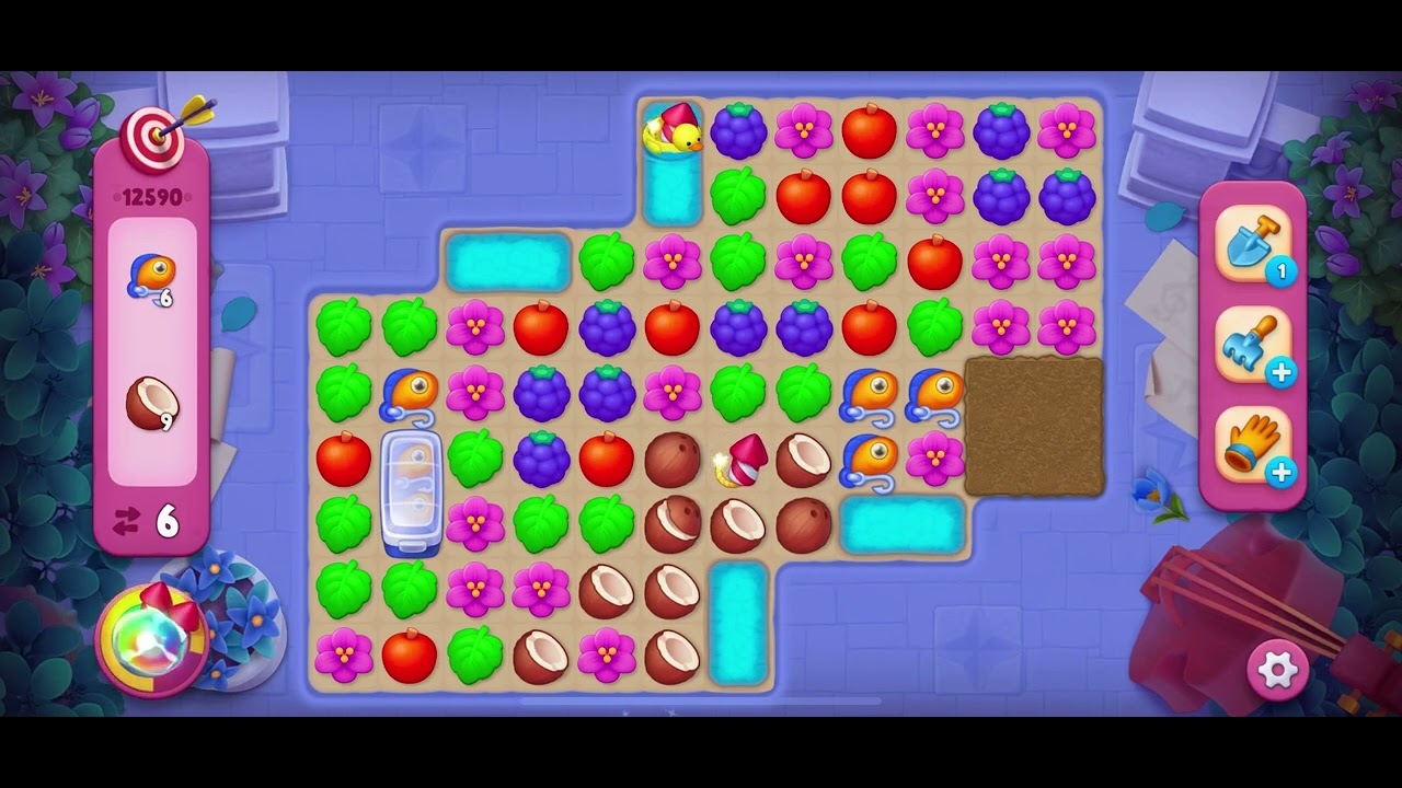 Game(gardenscapes 2023) 🎯🎯CHALLENGE LEVEL#12 590 🎯🎯NOT PASSED 🤭🤭 TRY AGAIN LATERRRR&hellip;🤭🤭